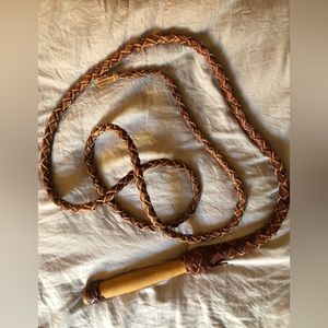 99” leather whip